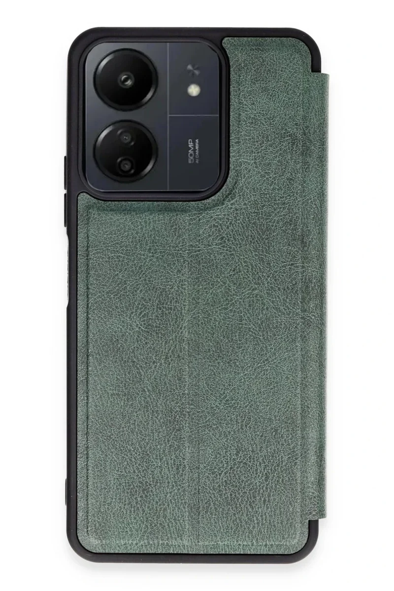Xiaomi Redmi 13C Kılıf Flip Cover - Koyu Yeşil Fiyatı, Yorumları ve Özellikleri
