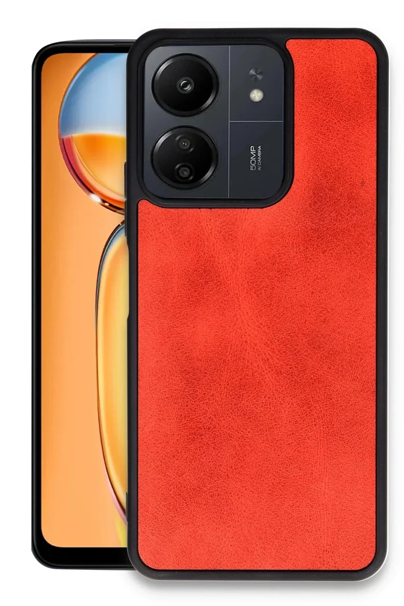 Xiaomi Redmi 13C Kılıf Aras Deri Kapak - Kırmızı Fiyatı, Yorumları ve Özellikleri