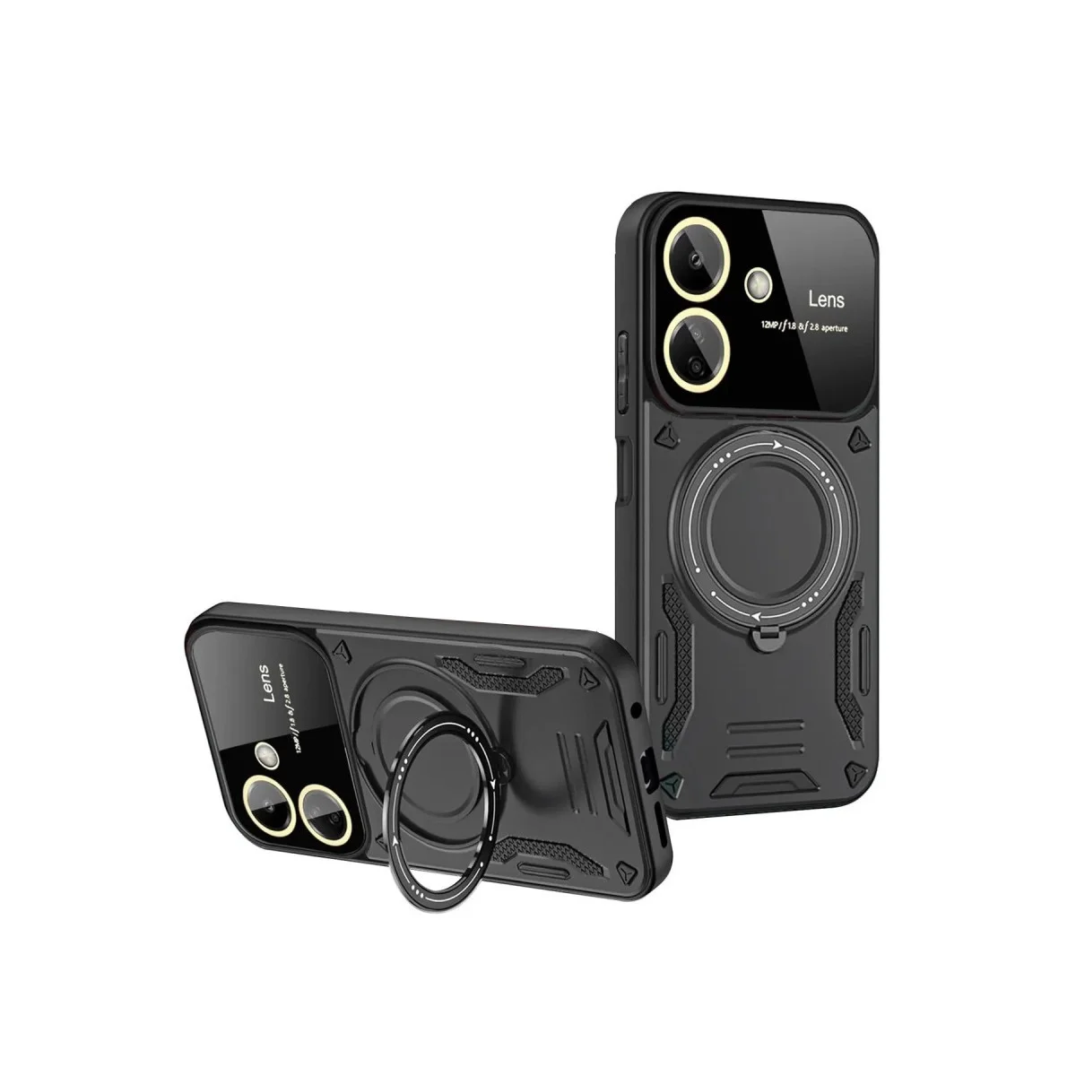 Xiaomi Redmi 13c Kılıf Joy Lens Standlı Kapak - Siyah Fiyatı, Yorumları ve Özellikleri