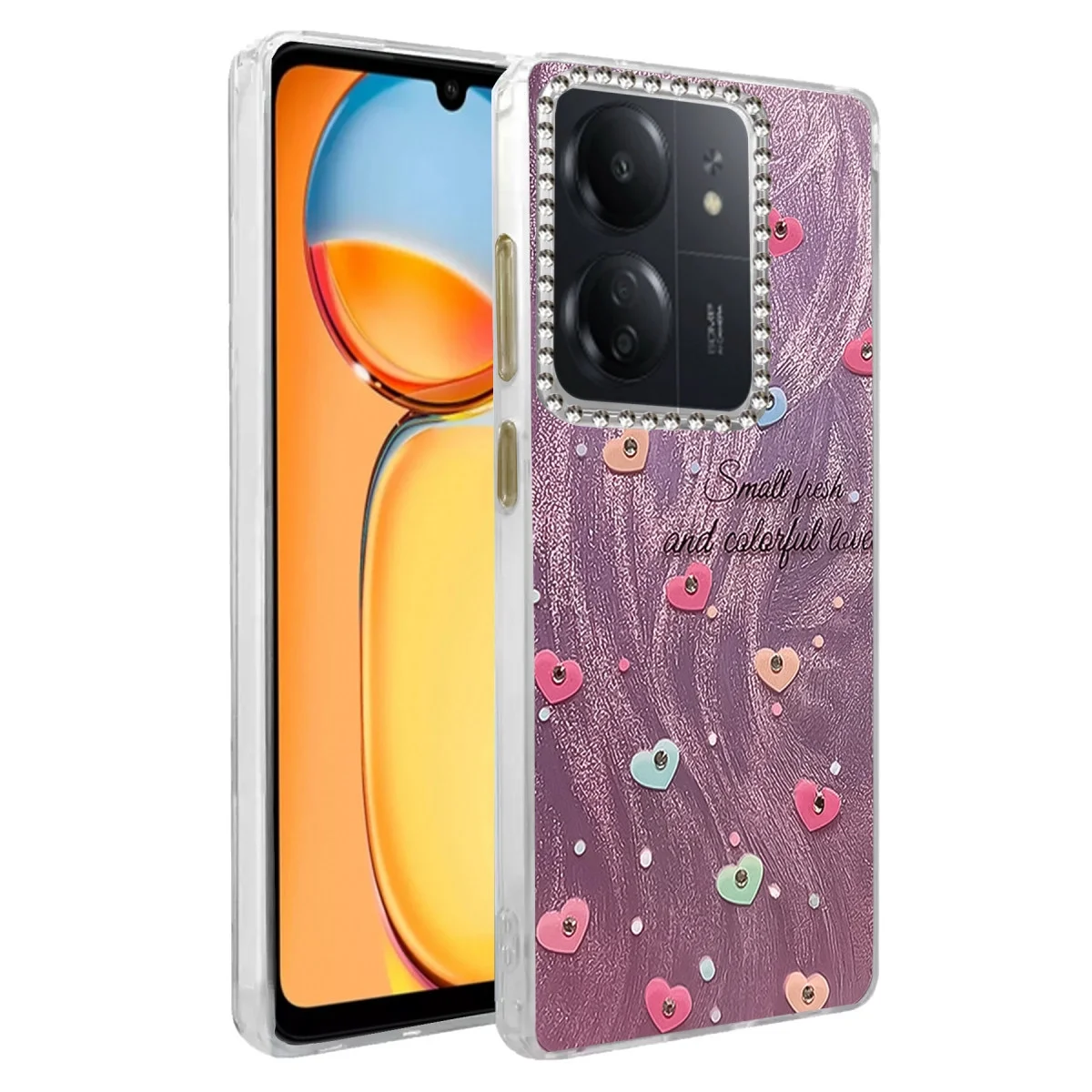 Xiaomi Redmi 13c Kılıf Blade Aynalı Desenli Kapak - Desen 8 Xiaomi Redmi 13c Kılıf Blade Aynalı Desenli Kapak - Desen 8