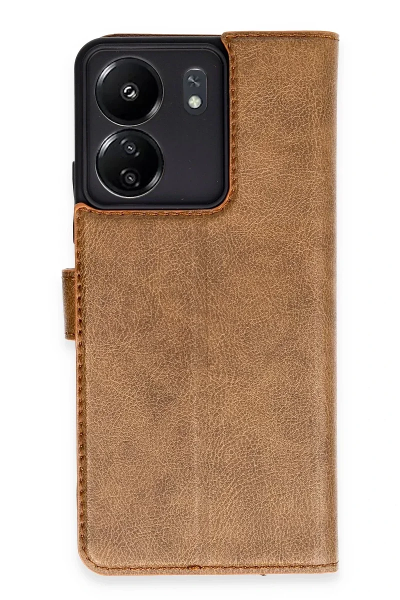 Xiaomi Redmi 13C Kılıf Trend S Plus Kapaklı Kılıf - Taba Fiyatı, Yorumları ve Özellikleri
