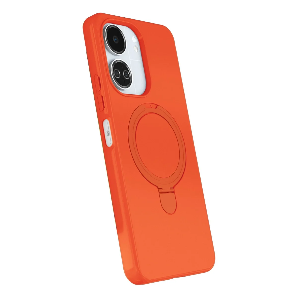 Xiaomi Redmi 13c Regal Magsafe Standlı Kapak - Turuncu Xiaomi Redmi 13c Regal Magsafe Standlı Kapak - Turuncu