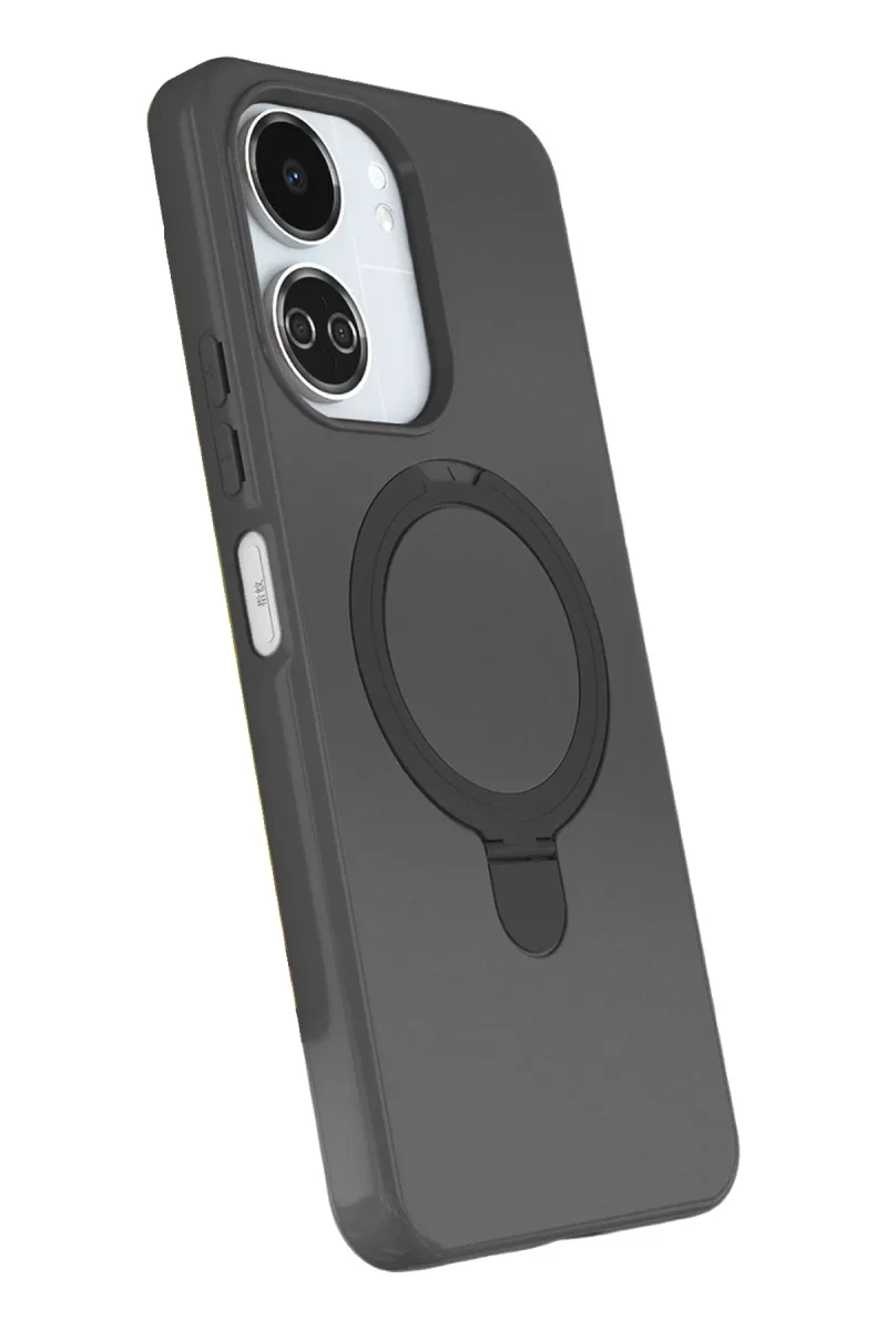 Xiaomi Redmi 13C Regal Magsafe Standlı Kapak - Titan Gri