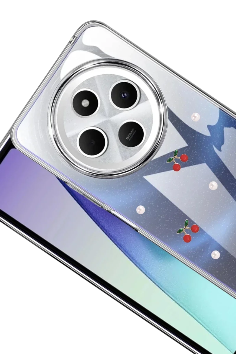 Xiaomi Redmi 14C Fiyonk Desenli Kapak - Desen 9 Xiaomi Redmi 14C Fiyonk Desenli Kapak - Desen 9