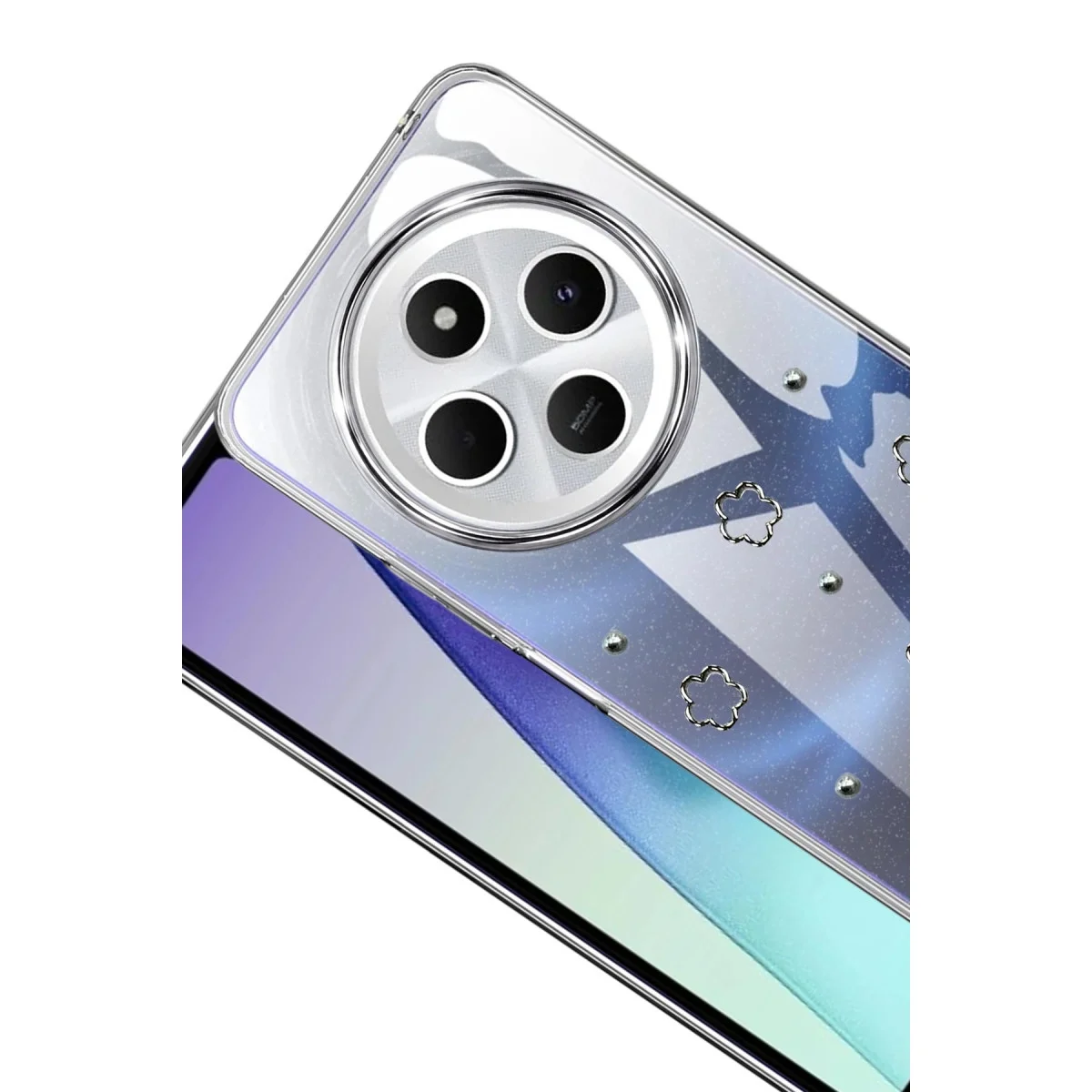 Xiaomi Redmi 14c Fiyonk Desenli Kapak - Desen 2 Xiaomi Redmi 14c Fiyonk Desenli Kapak - Desen 2