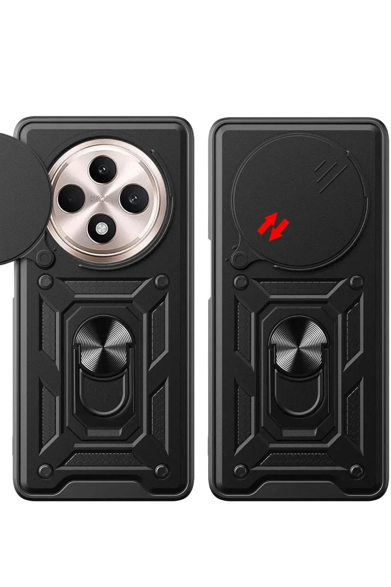 Xiaomi Redmi 14C Kılıf Pars Lens Yüzüklü Silikon - Kırmızı Fiyatı, Yorumları ve Özellikleri