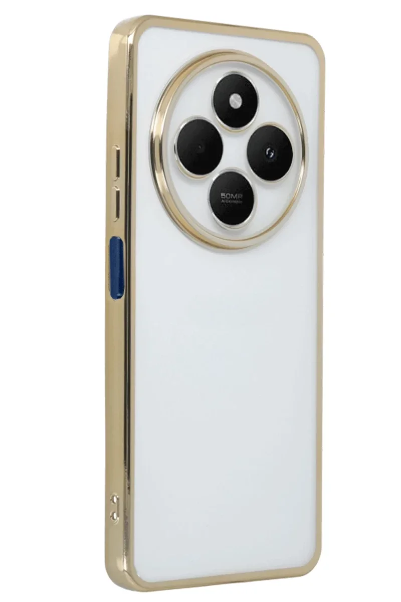 Xiaomi Redmi 14C Kılıf Razer Lensli Silikon - Gold Xiaomi Redmi 14C Kılıf Razer Lensli Silikon - Gold