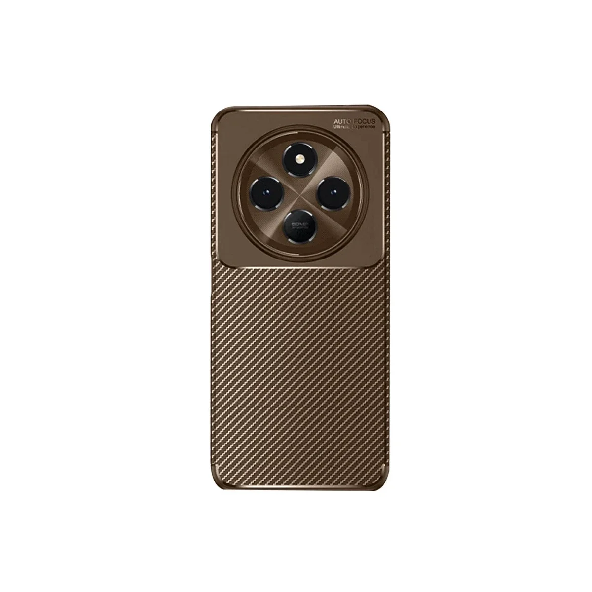 Xiaomi Redmi 14C Kılıf Auto Focus Karbon Kapak - Kahverengi Fiyatı, Yorumları ve Özellikleri