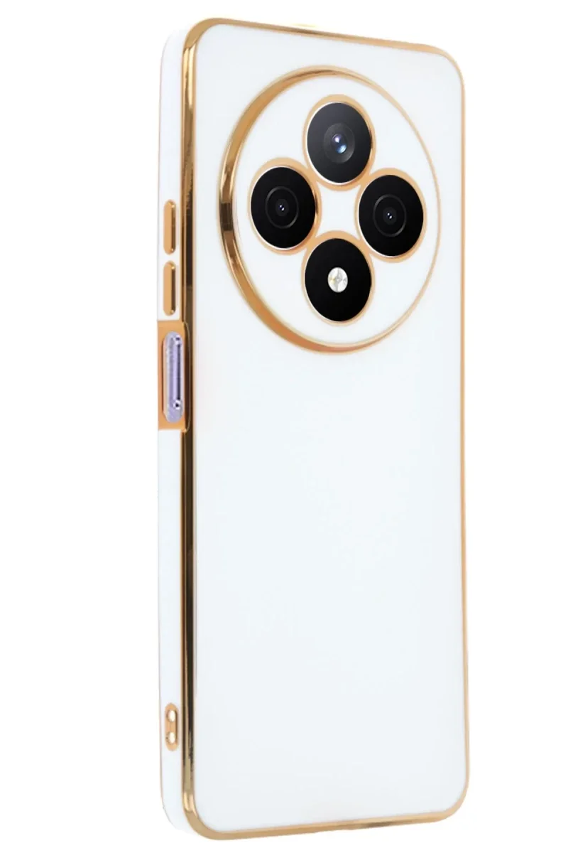 Xiaomi Redmi 14C Kılıf Volet Silikon - Beyaz Xiaomi Redmi 14C Kılıf Volet Silikon - Beyaz