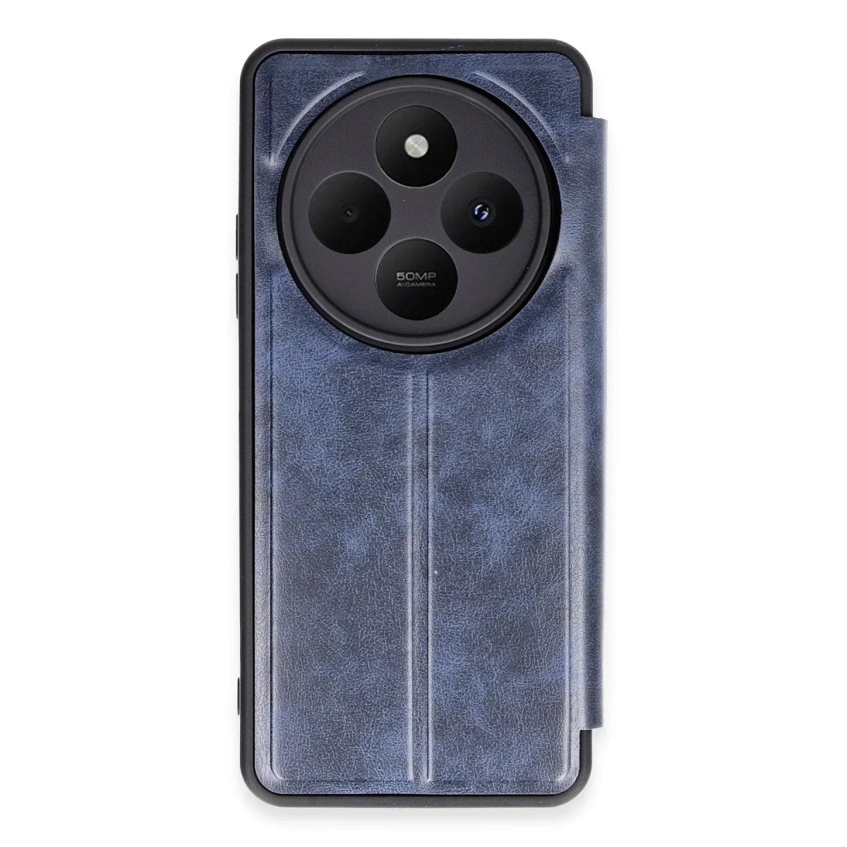 Xiaomi Redmi 14C Kılıf Flip Cover - Lacivert Xiaomi Redmi 14C Kılıf Flip Cover - Lacivert
