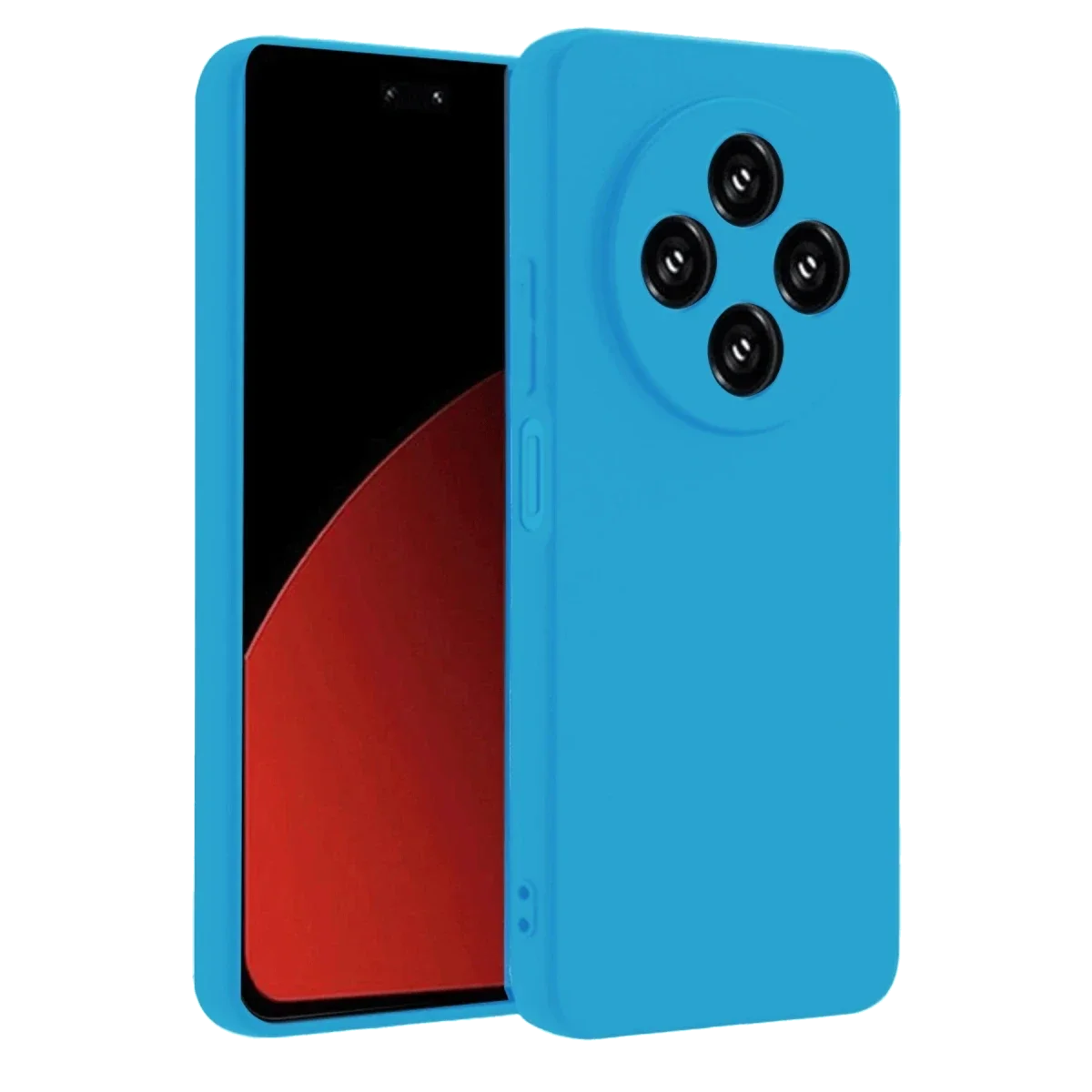 Xiaomi Redmi 14C Kılıf Nano içi Kadife Silikon - Mavi Xiaomi Redmi 14C Kılıf Nano içi Kadife Silikon - Mavi