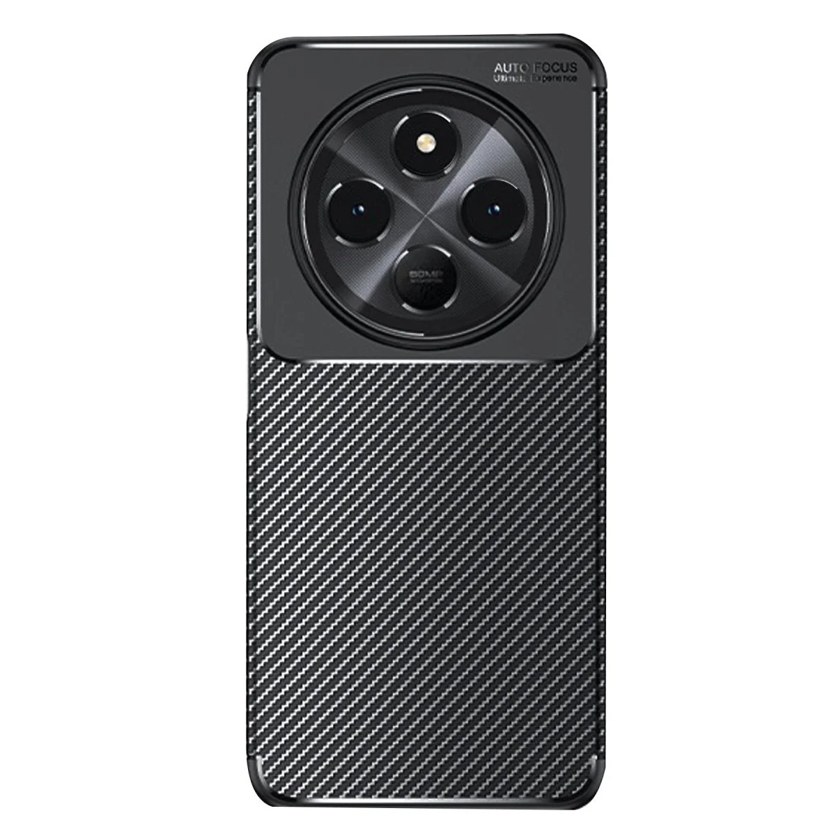 Xiaomi Redmi 14c Kılıf Auto Focus Karbon Kapak - Siyah Xiaomi Redmi 14c Kılıf Auto Focus Karbon Kapak - Siyah