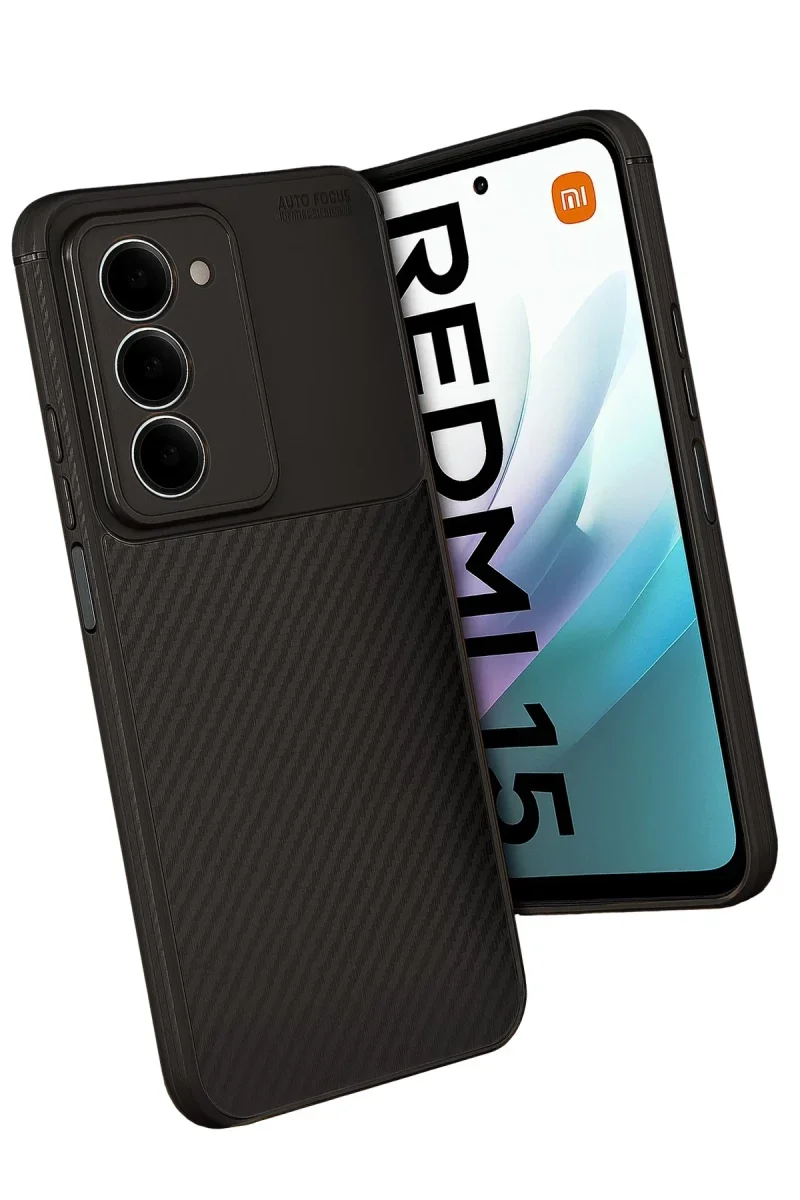 Xiaomi Redmi 15 4G Auto Focus Karbon Kapak - Siyah Fiyatı, Yorumları ve Özellikleri