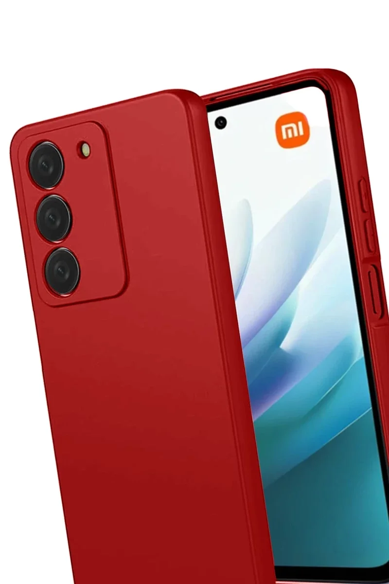 Xiaomi Redmi 15 4G First Silikon - Kırmızı