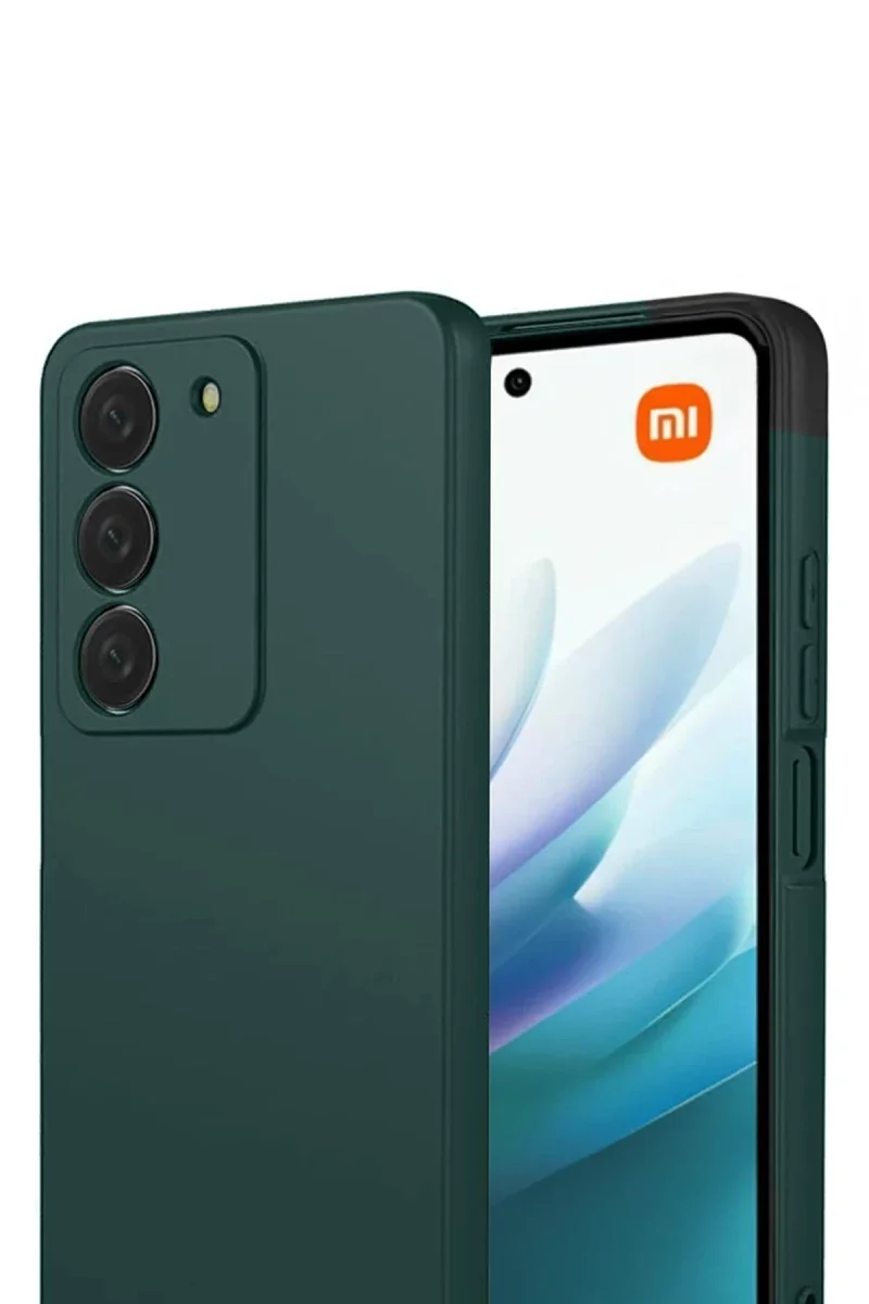 Xiaomi Redmi 15 4G First Silikon - Koyu Yeşil Xiaomi Redmi 15 4G First Silikon - Koyu Yeşil