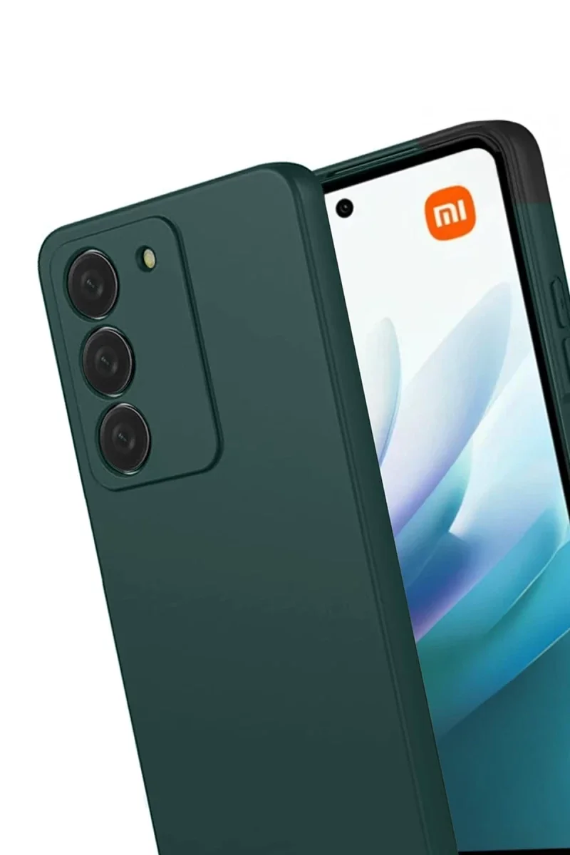 Xiaomi Redmi 15 4G First Silikon - Koyu Yeşil Xiaomi Redmi 15 4G First Silikon - Koyu Yeşil