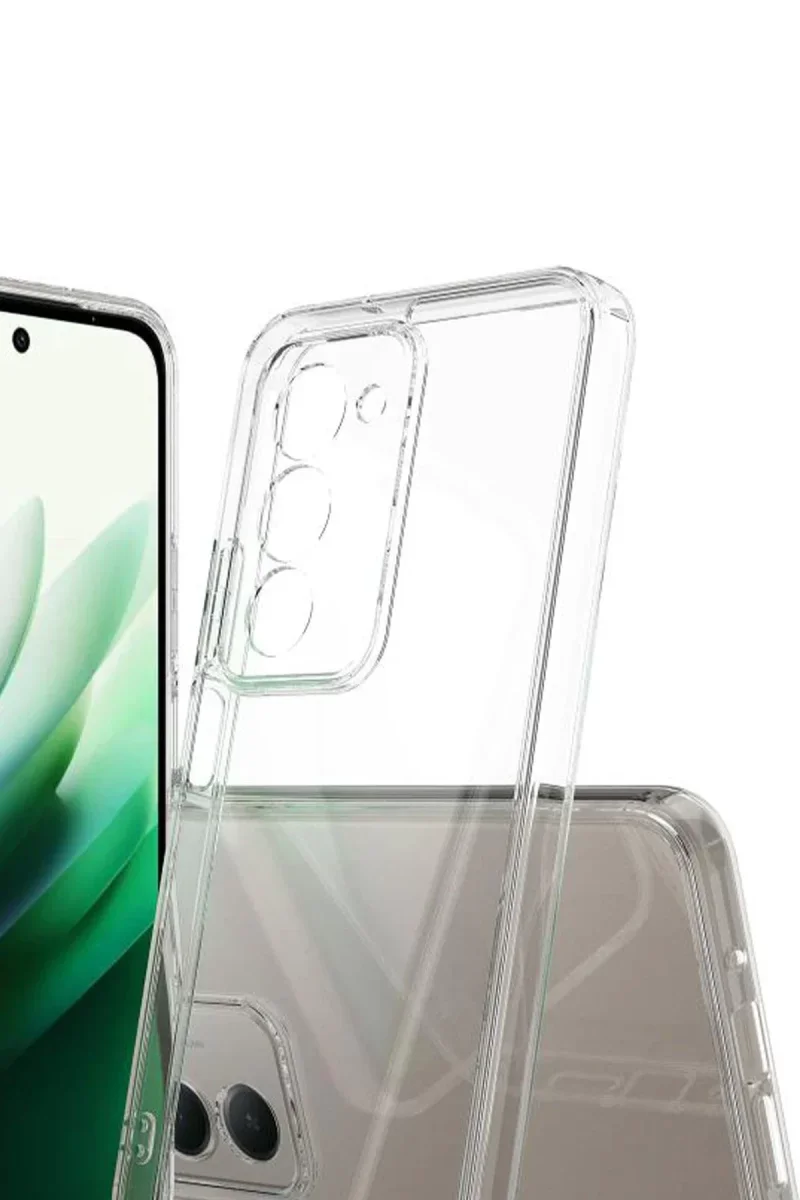 Xiaomi Redmi 15 4G Lüx Şeffaf Silikon - Şeffaf Xiaomi Redmi 15 4G Lüx Şeffaf Silikon - Şeffaf