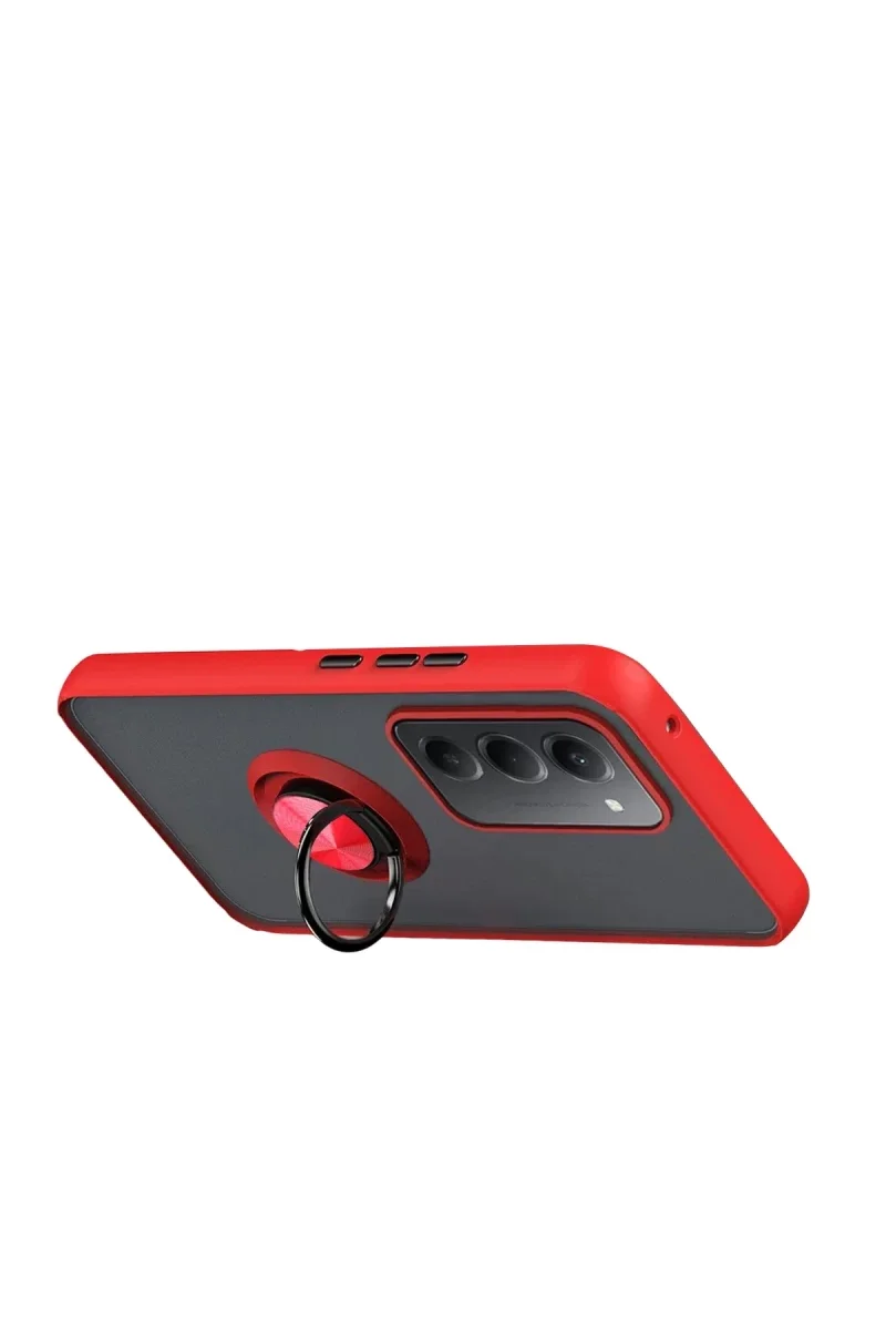 Xiaomi Redmi 15 4G Montreal Yüzüklü Silikon Kapak - Kırmızı Fiyatı, Yorumları ve Özellikleri