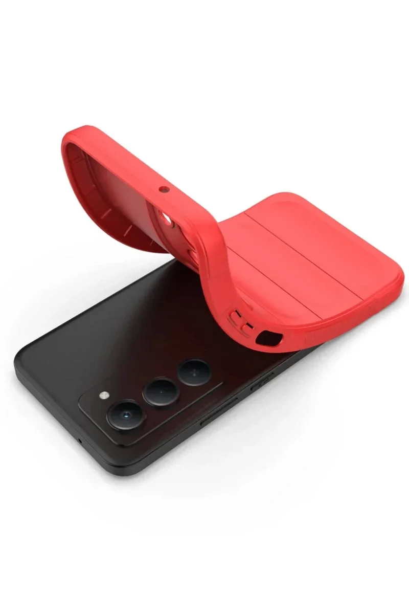 Xiaomi Redmi 15 4G Optimum Silikon - Kırmızı Xiaomi Redmi 15 4G Optimum Silikon - Kırmızı