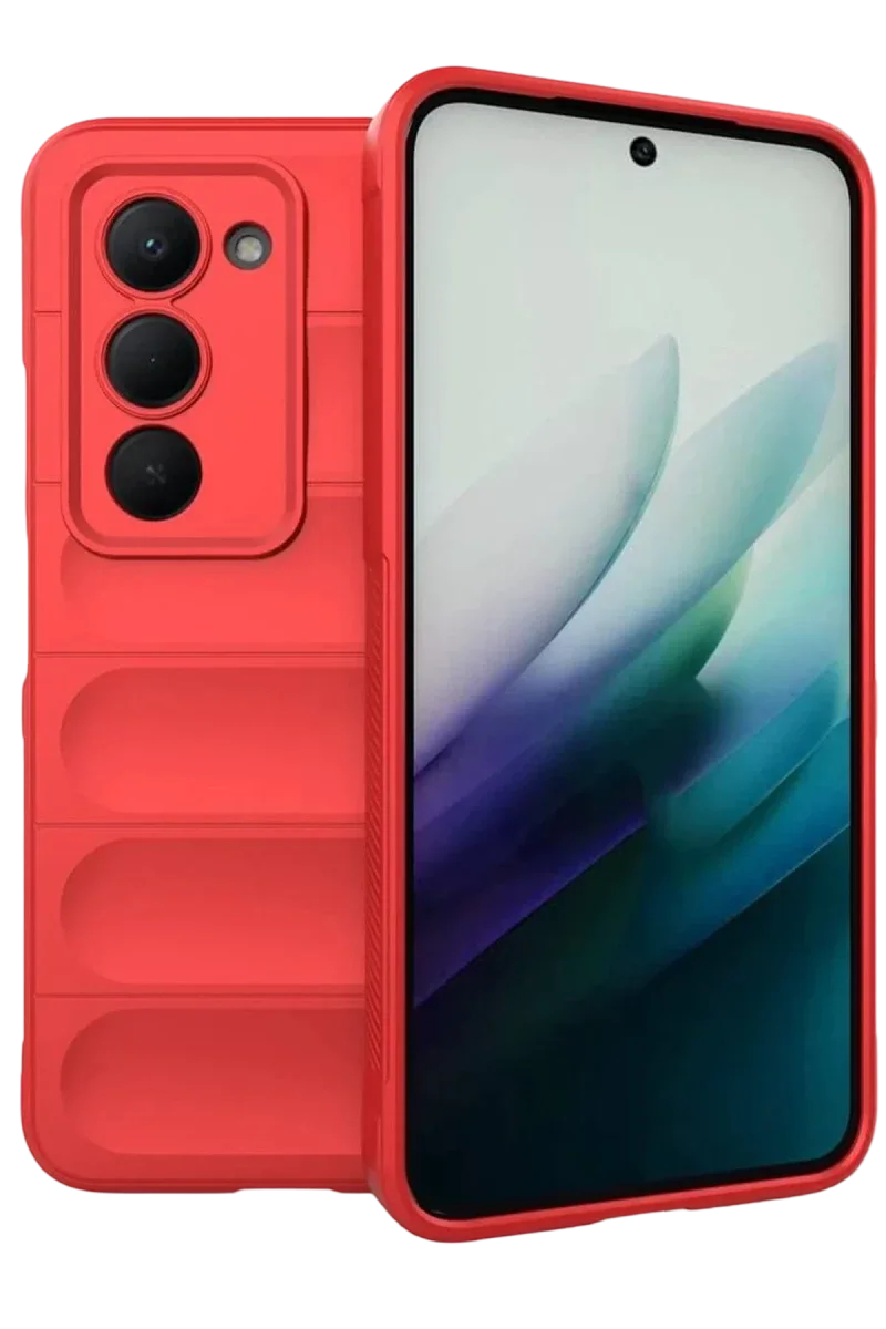 Xiaomi Redmi 15 4G Optimum Silikon - Kırmızı Xiaomi Redmi 15 4G Optimum Silikon - Kırmızı