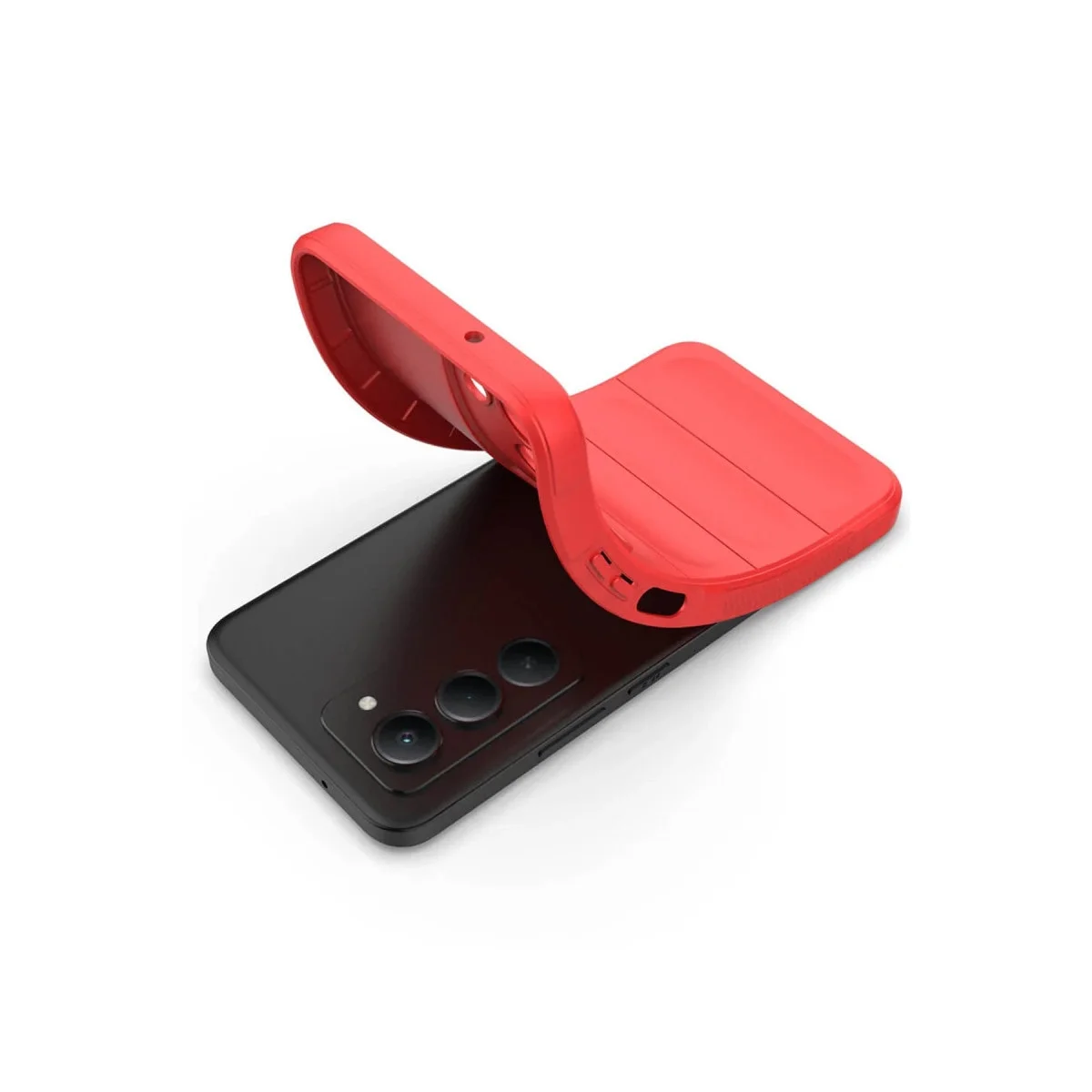 Xiaomi Redmi 15 4g Optimum Silikon - Kırmızı Xiaomi Redmi 15 4g Optimum Silikon - Kırmızı