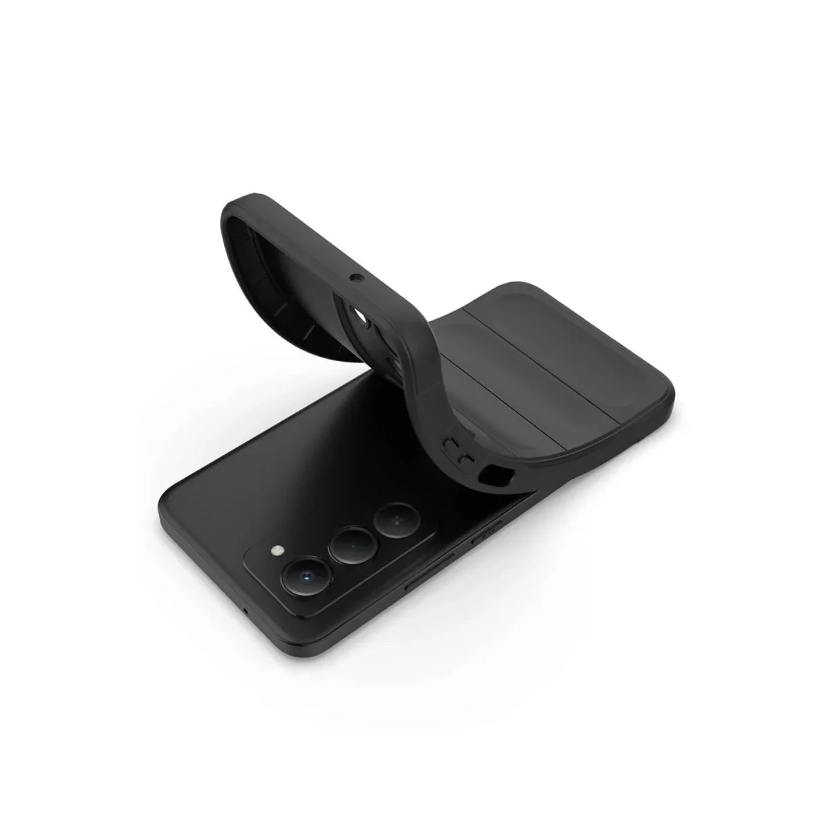 Xiaomi Redmi 15 4g Optimum Silikon - Siyah Xiaomi Redmi 15 4g Optimum Silikon - Siyah