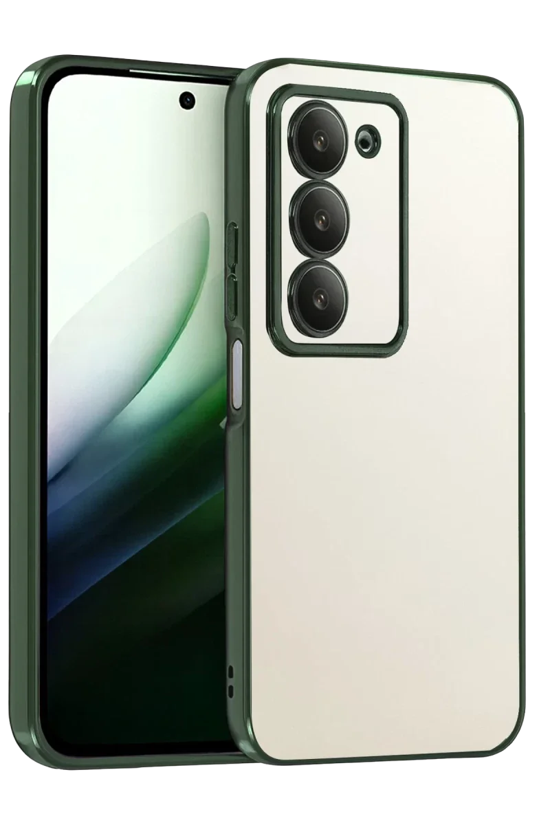 Xiaomi Redmi 15 4G Razer Lensli Silikon - Yeşil