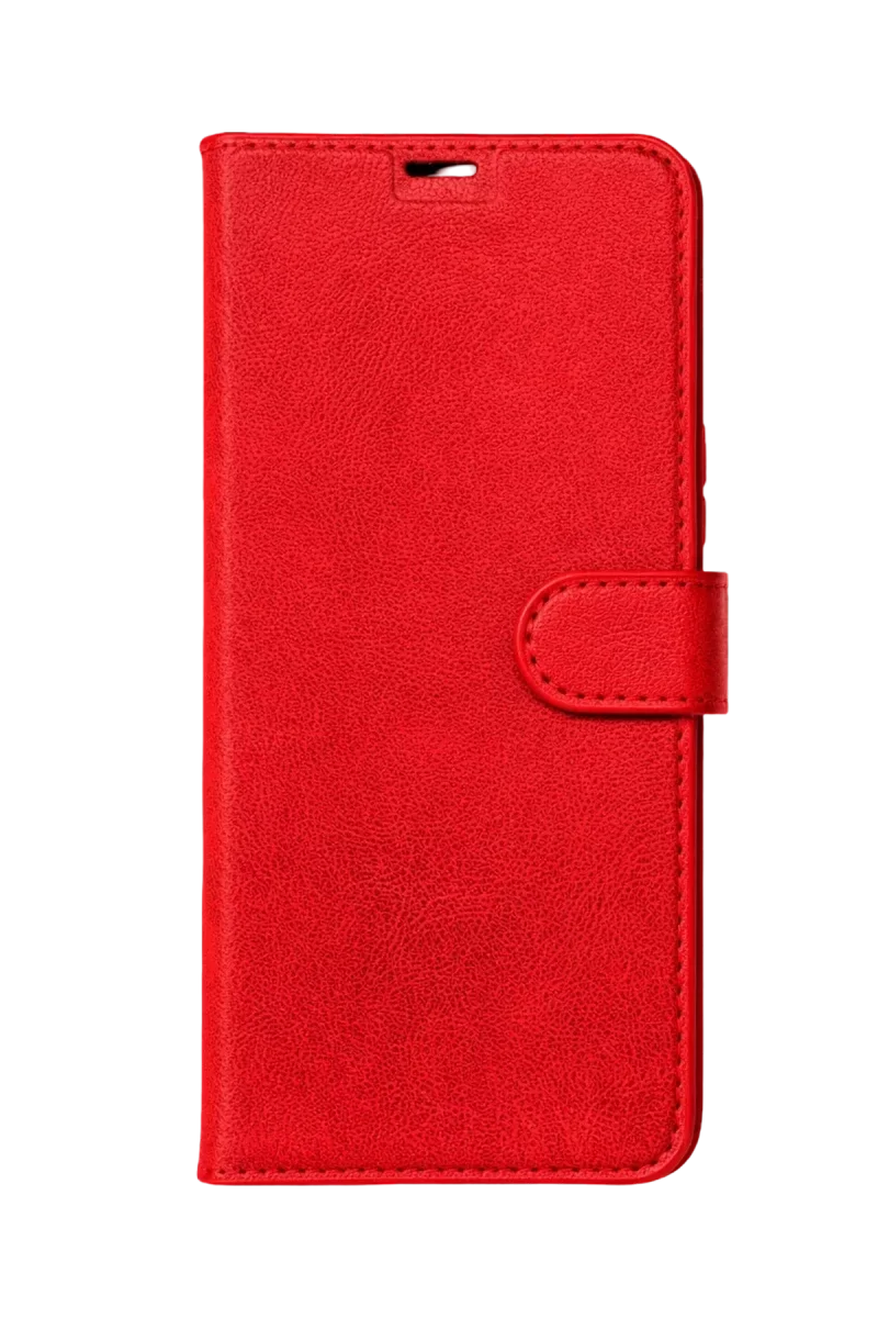 Xiaomi Redmi 15 5G Trend S Plus Kapaklı Kılıf - Kırmızı Xiaomi Redmi 15 5G Trend S Plus Kapaklı Kılıf - Kırmızı