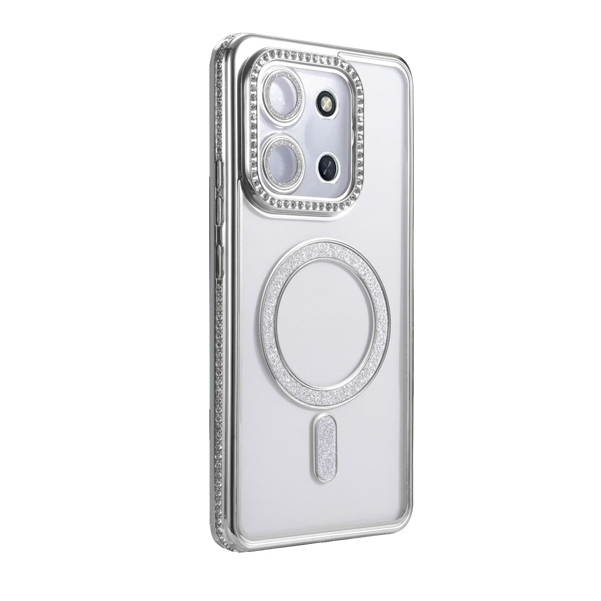 Xiaomi Redmi 15c 4g Joke Simli Magneticsafe Kılıf - Gümüş Fiyatı, Yorumları ve Özellikleri