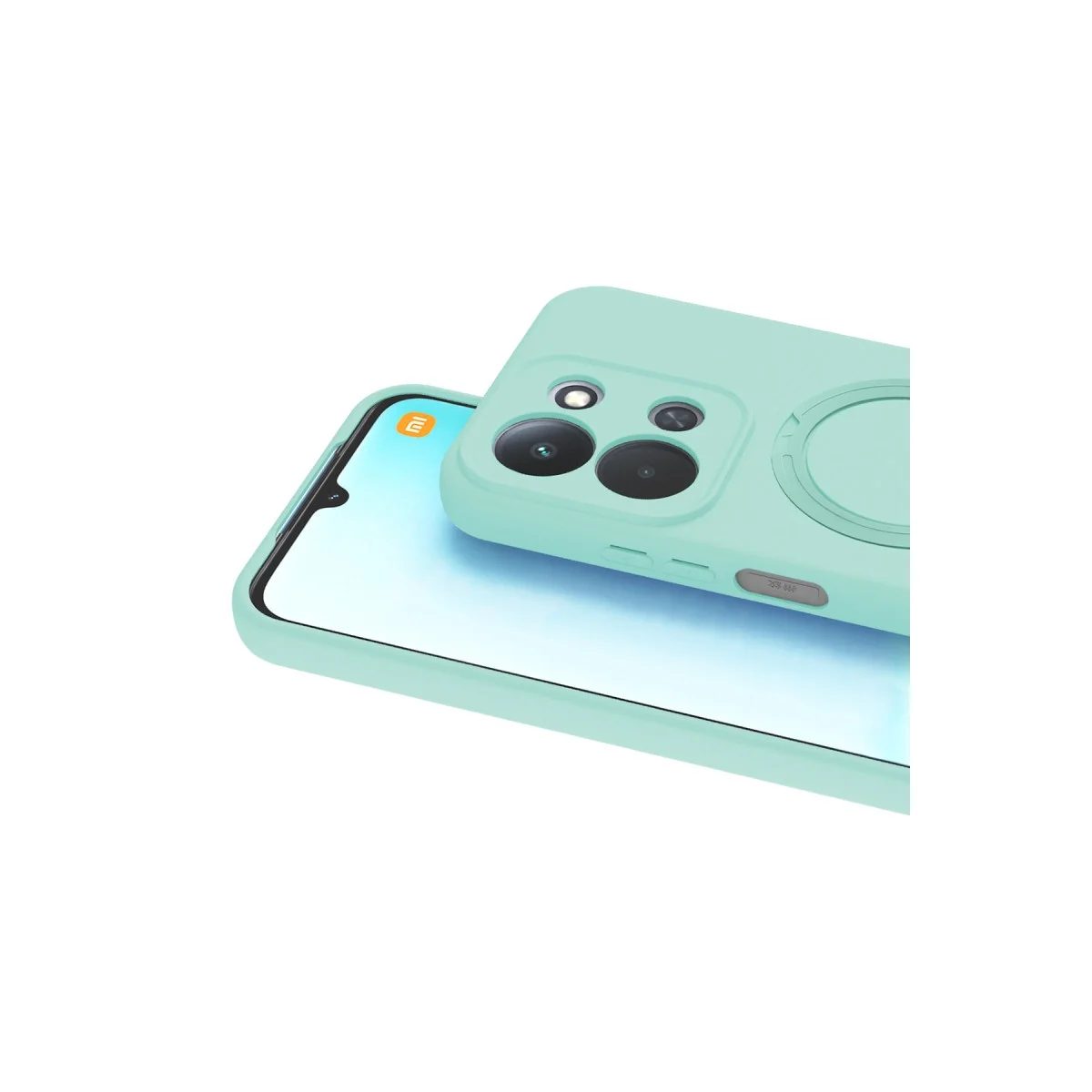 Xiaomi Redmi 15c 4g Regal Magsafe Standlı Kapak - Su Yeşili Xiaomi Redmi 15c 4g Regal Magsafe Standlı Kapak - Su Yeşili