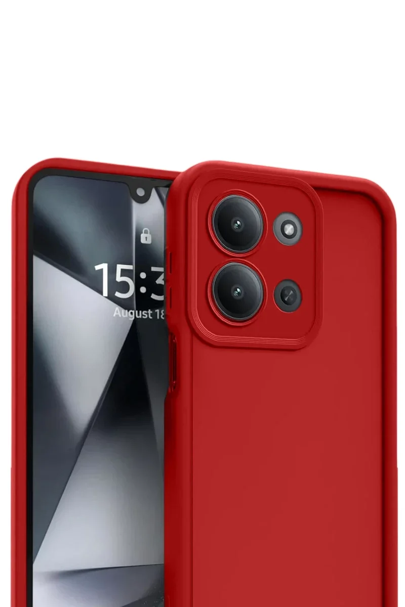 Xiaomi Redmi 15C 4G Viera Silikon - Kırmızı Xiaomi Redmi 15C 4G Viera Silikon - Kırmızı