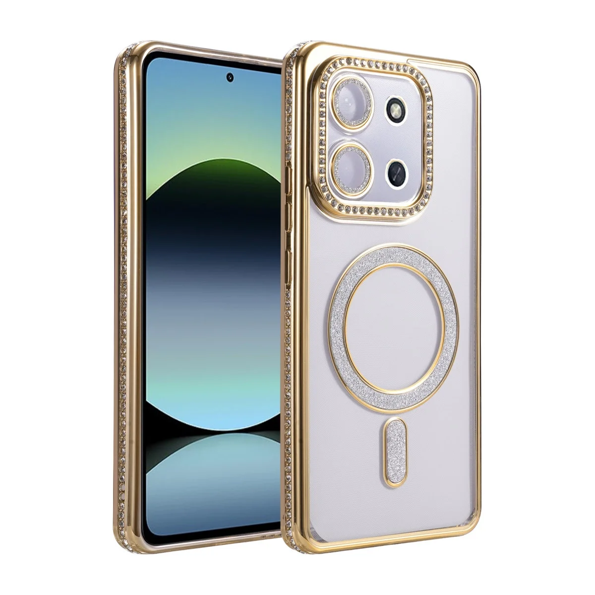 Xiaomi Redmi 15c 4g Joke Simli Magneticsafe Kılıf - Gold Fiyatı, Yorumları ve Özellikleri