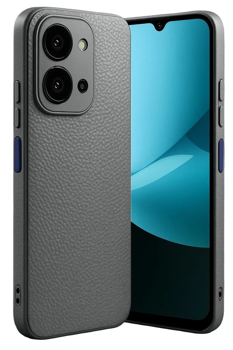 Xiaomi Redmi 15C 4G Thermax Silikon Kılıf - Gri Xiaomi Redmi 15C 4G Thermax Silikon Kılıf - Gri