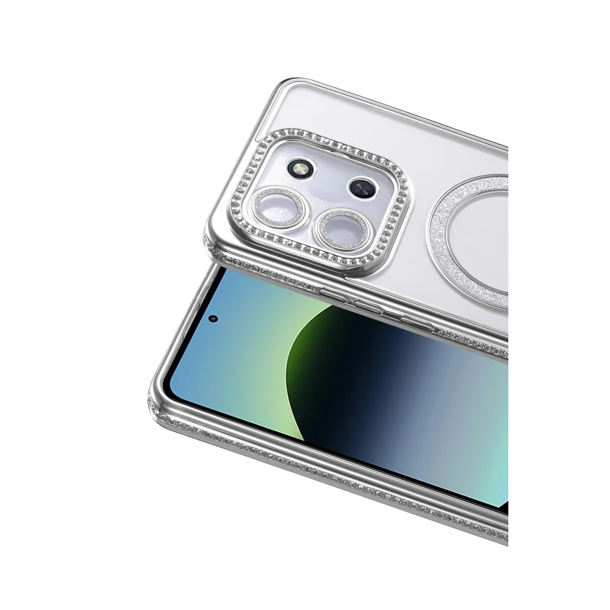 Xiaomi Redmi 15c 4g Joke Simli Magneticsafe Kılıf - Gümüş Fiyatı, Yorumları ve Özellikleri