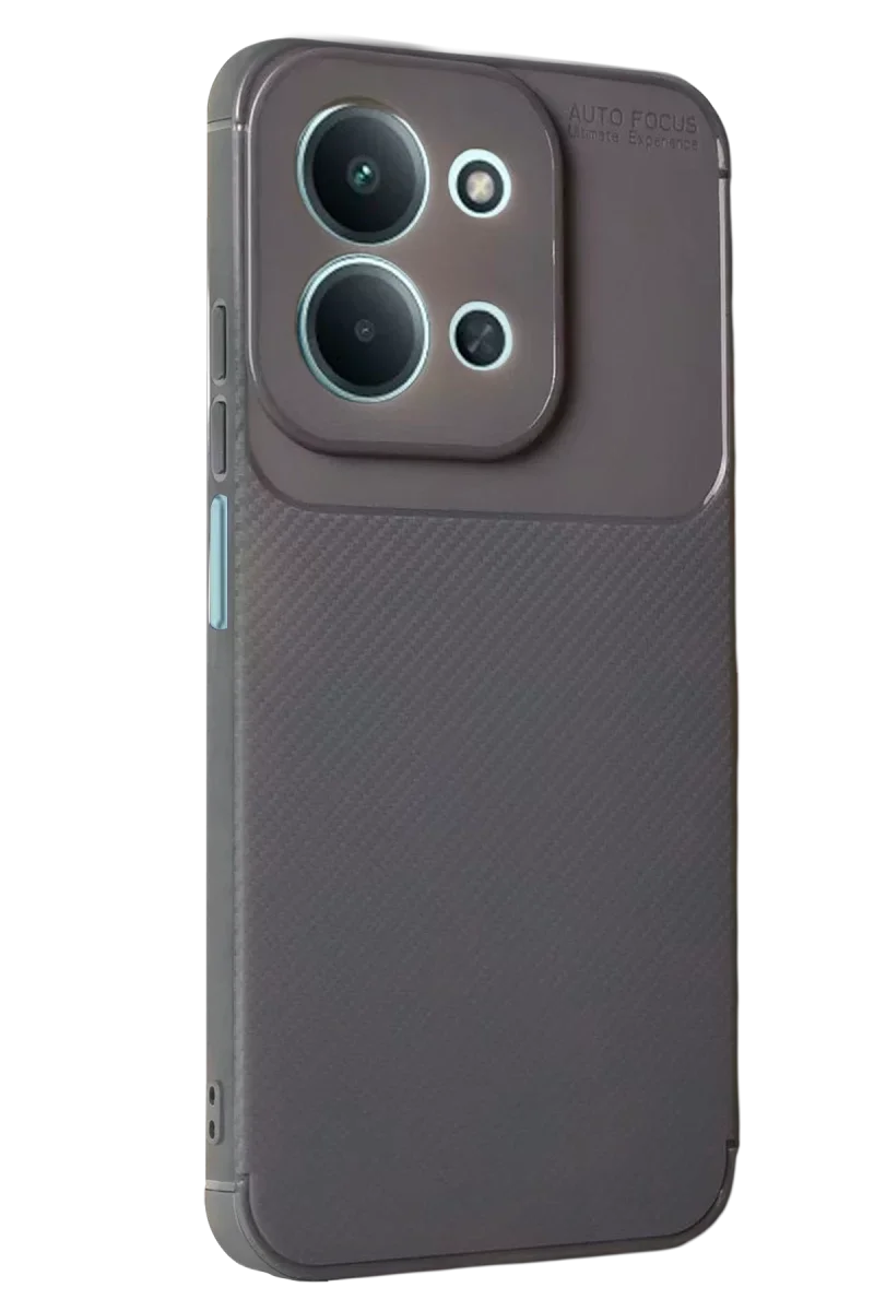 Xiaomi Redmi 15C 5G Auto Focus Karbon Kapak - Gri Xiaomi Redmi 15C 5G Auto Focus Karbon Kapak - Gri