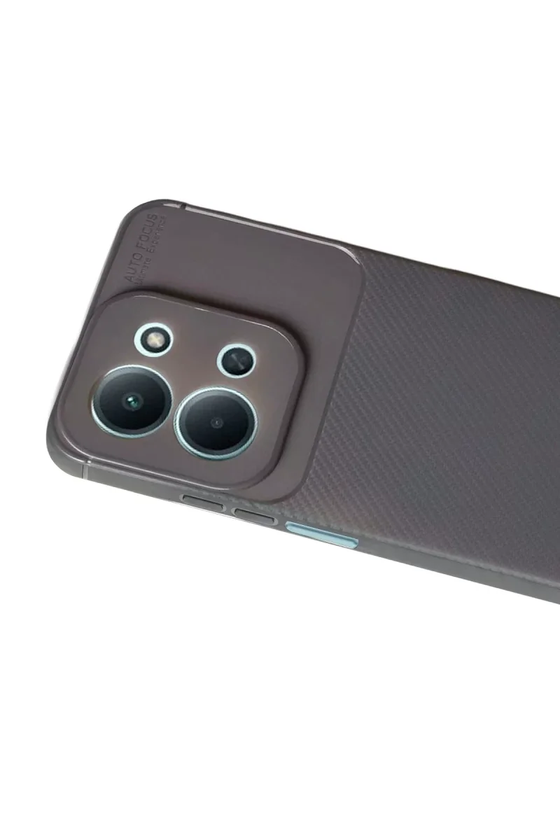 Xiaomi Redmi 15C 5G Auto Focus Karbon Kapak - Gri Xiaomi Redmi 15C 5G Auto Focus Karbon Kapak - Gri