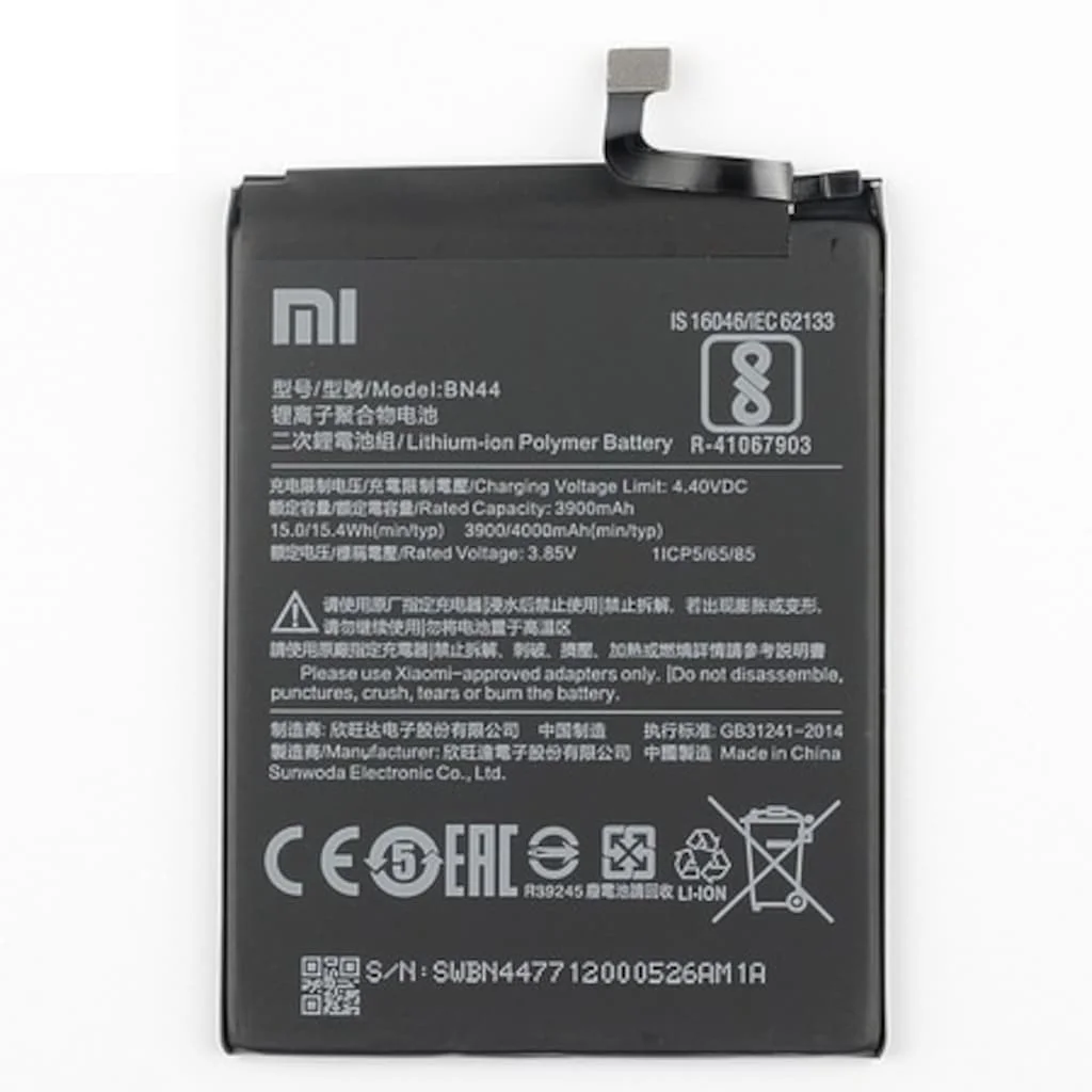 Xiaomi Redmi 5 Plus Bn44 Batarya Pil