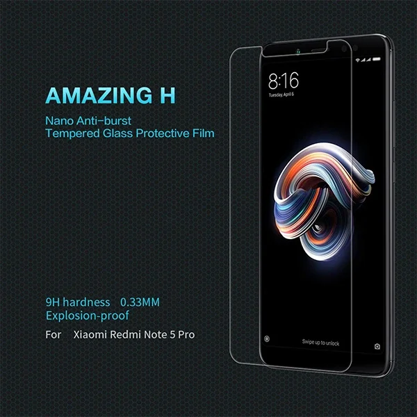 Xiaomi Redmi 5+ Plus Kırılmaz Cam Ekran Koruyucu - 5775 Magic Glass 8‑9H