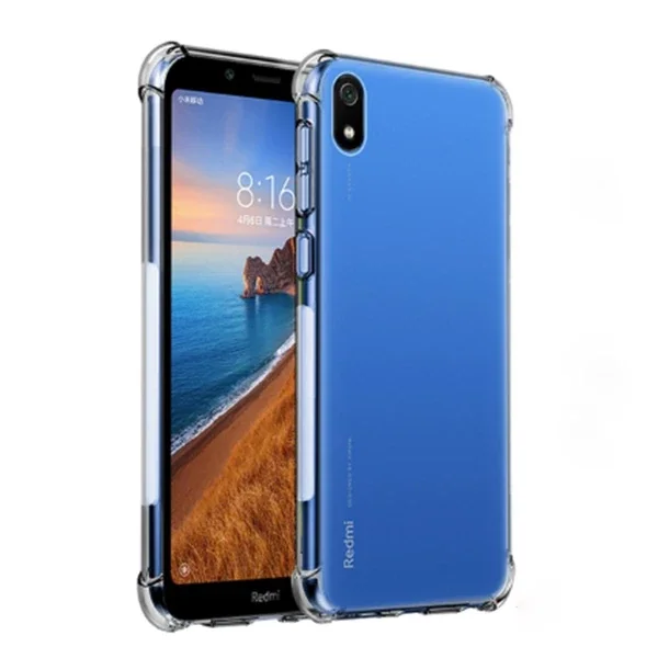 Xiaomi Redmi 7A Anti-Drop Şeffaf Silikon Kılıf - Darbe Emici (5775)