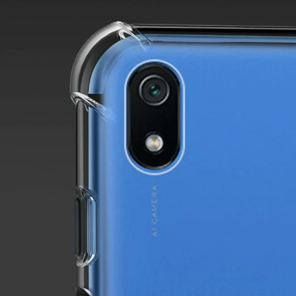 Xiaomi Redmi 7A Anti-Drop Şeffaf Silikon Kılıf - Darbe Emici (5775)