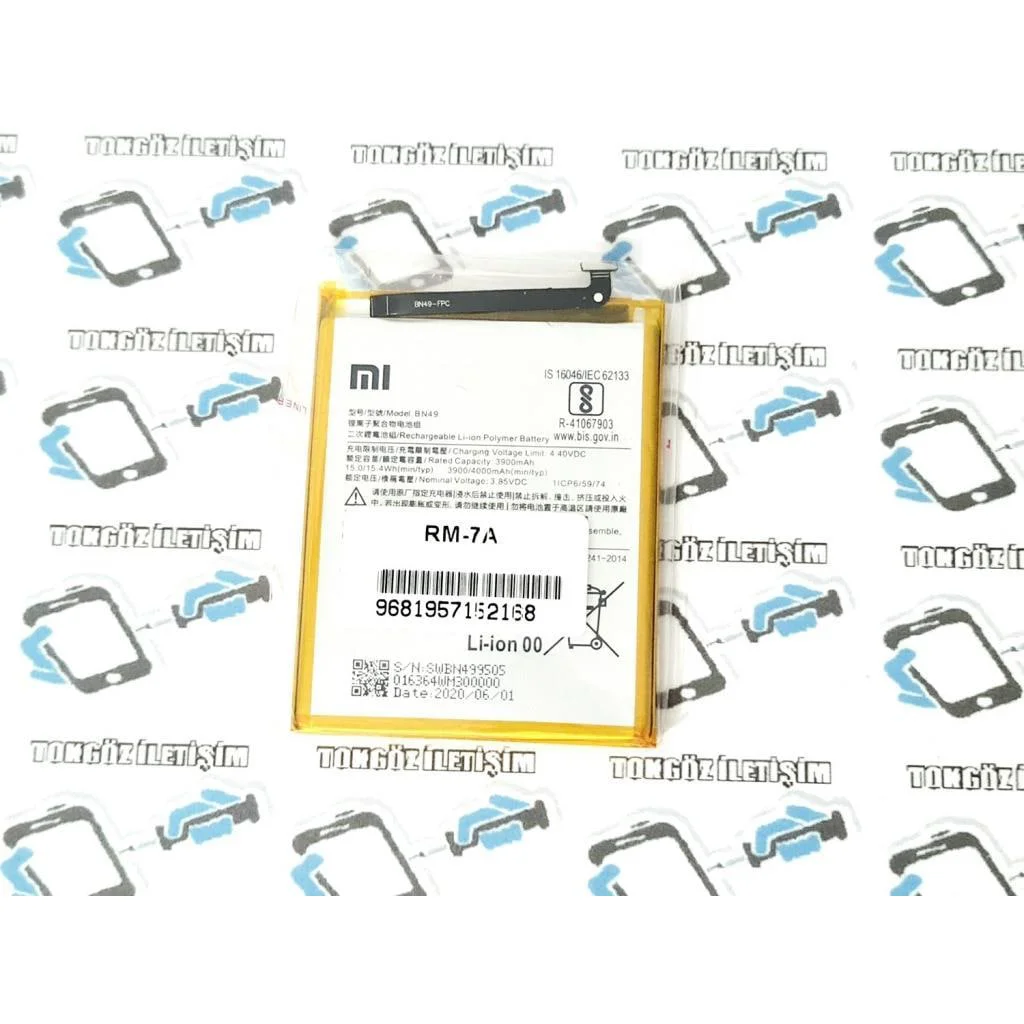 Xiaomi Redmi 7A Bn49 Batarya Pil
