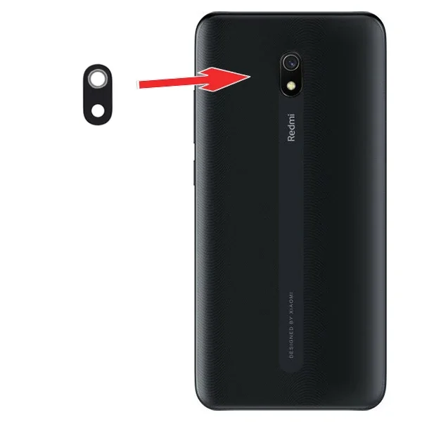 Xiaomi Redmi 8A Arka Kamera Camı Lensi - Kırık Camlı Fotoğraflara Son!