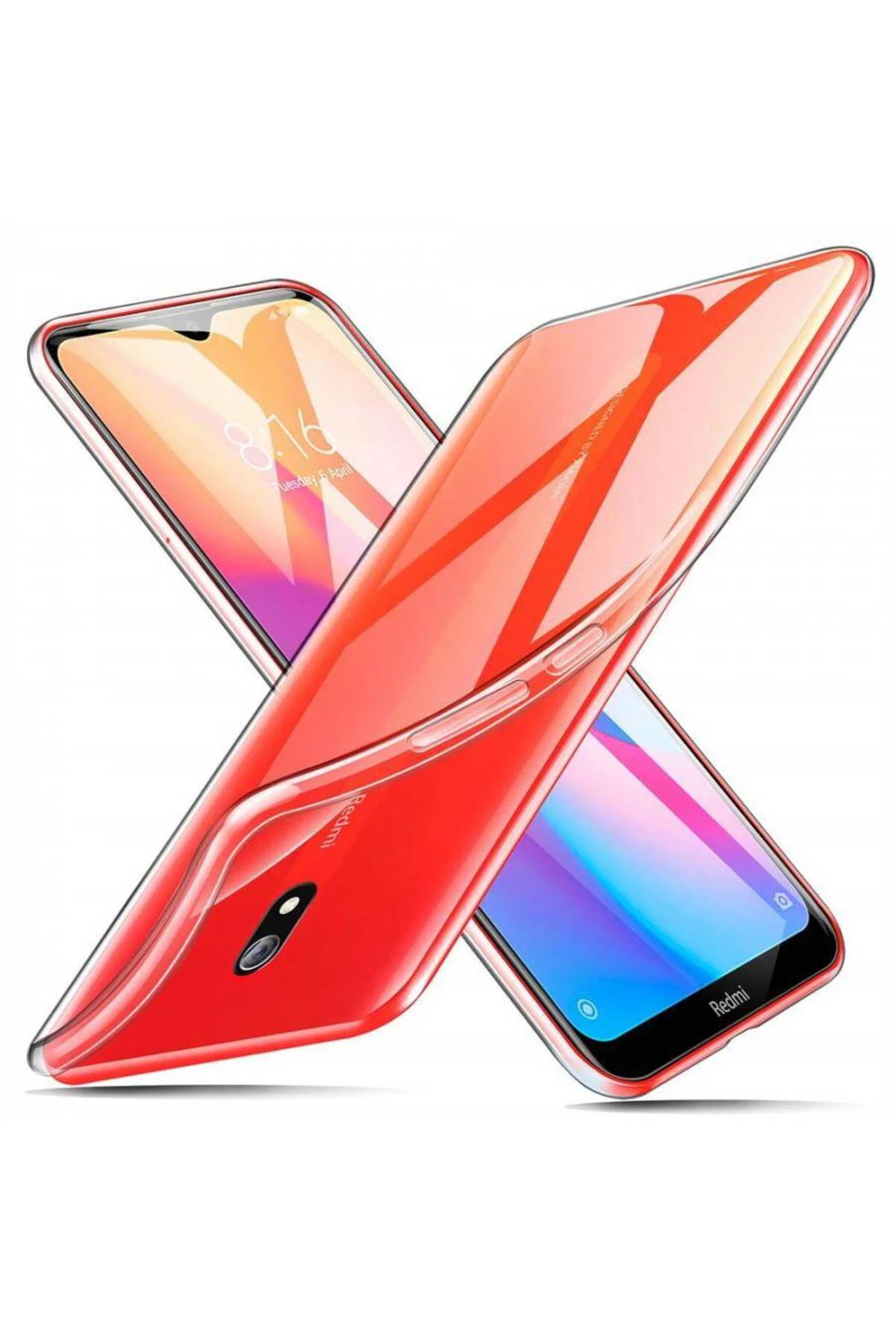 Xiaomi Redmi 8A Ultra İnce Silikon Kılıf Şeffaf Xiaomi Redmi 8A Ultra İnce Silikon Kılıf Şeffaf