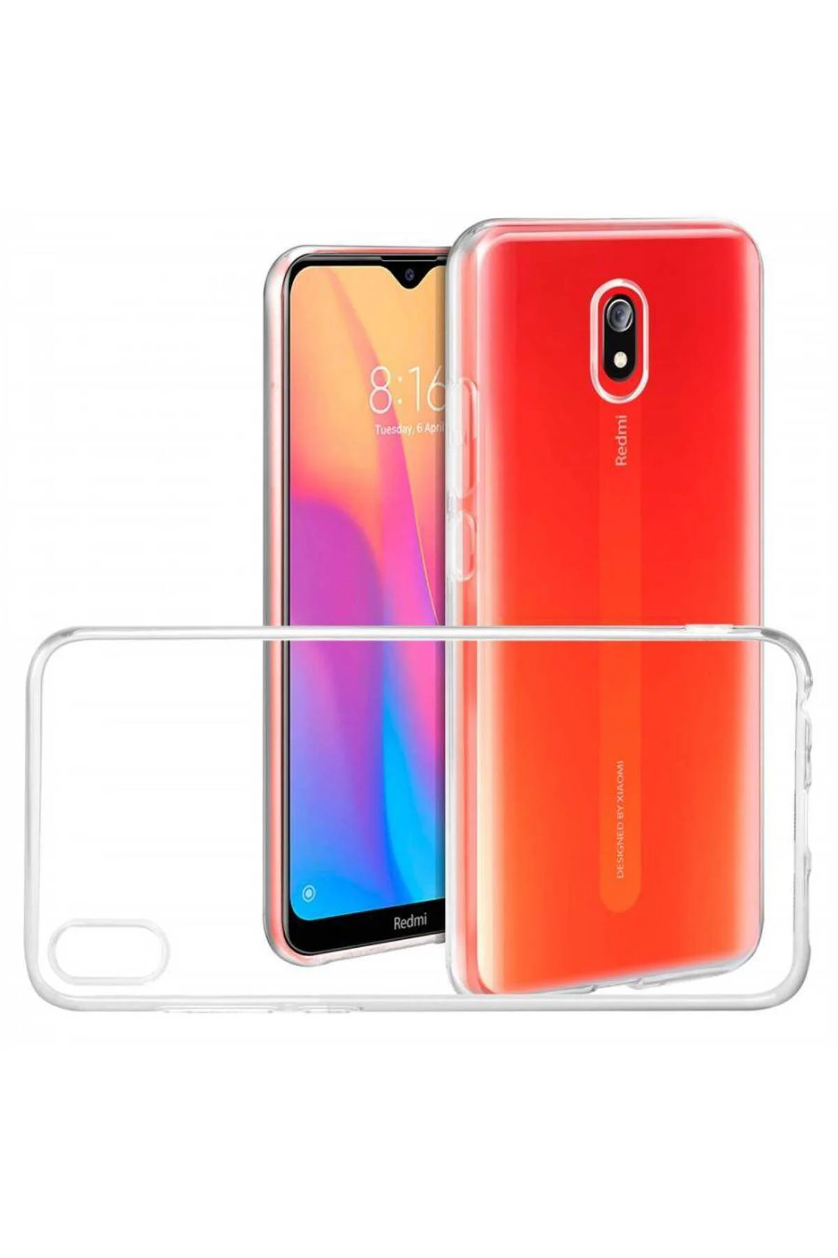 Xiaomi Redmi 8A Ultra İnce Silikon Kılıf Şeffaf Xiaomi Redmi 8A Ultra İnce Silikon Kılıf Şeffaf