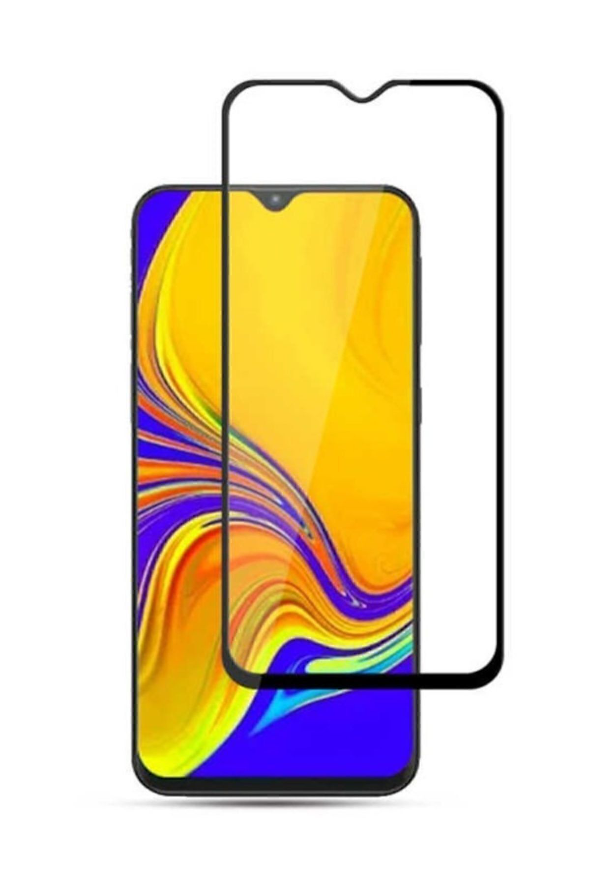 Mcasering Xiaomi Redmi 8A Tam Kaplayan 5D Kırılmaz Cam Ekran Koruyucu