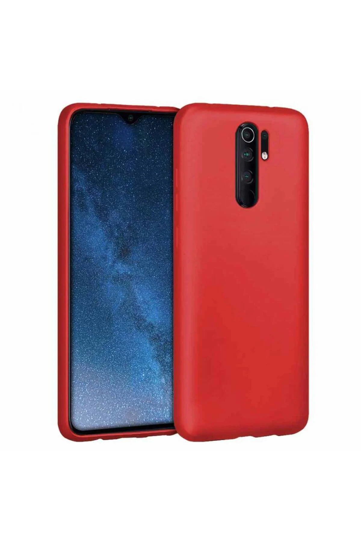 Xiaomi Redmi 9 İçi Kadife Lansman Silikon Kılıf