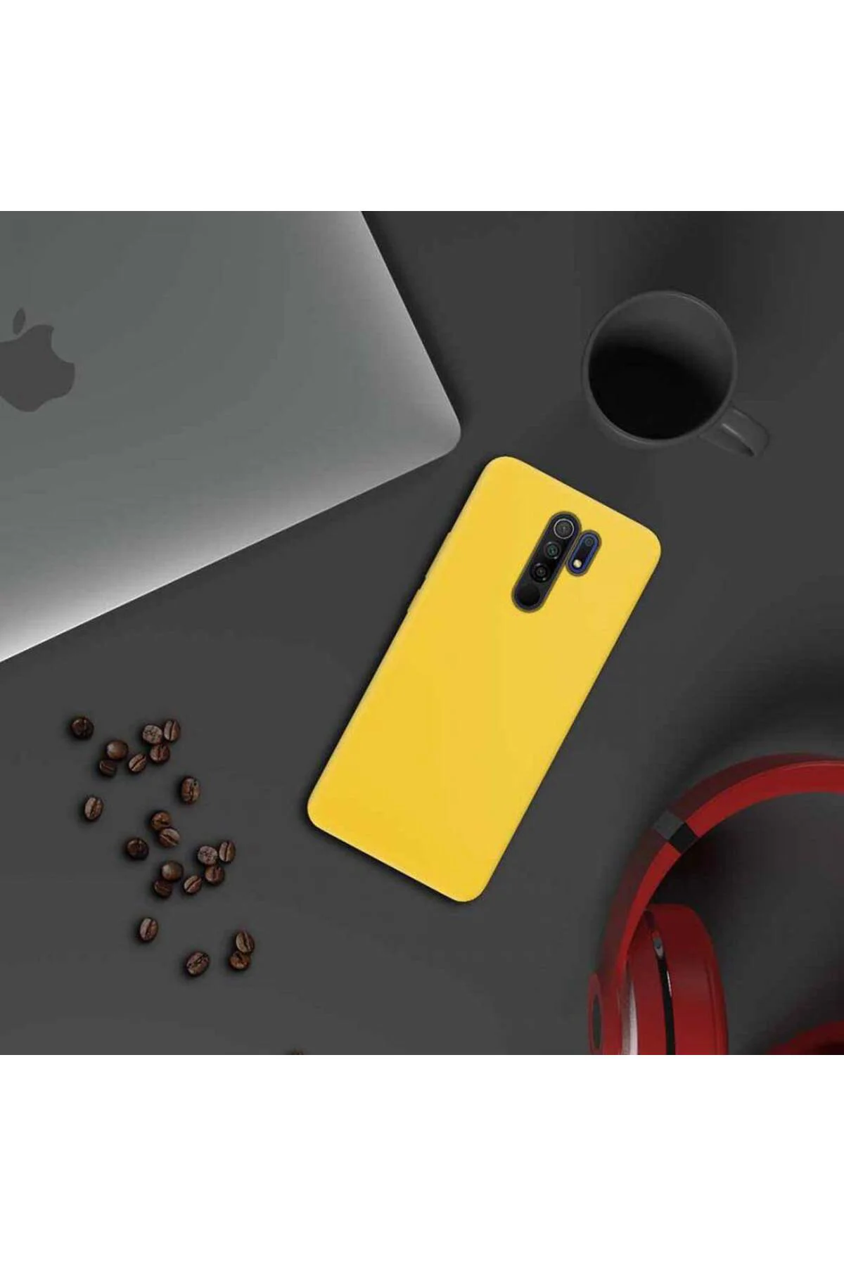 Xiaomi Redmi 9 İçi Kadife Lansman Silikon Kılıf Xiaomi Redmi 9 İçi Kadife Lansman Silikon Kılıf