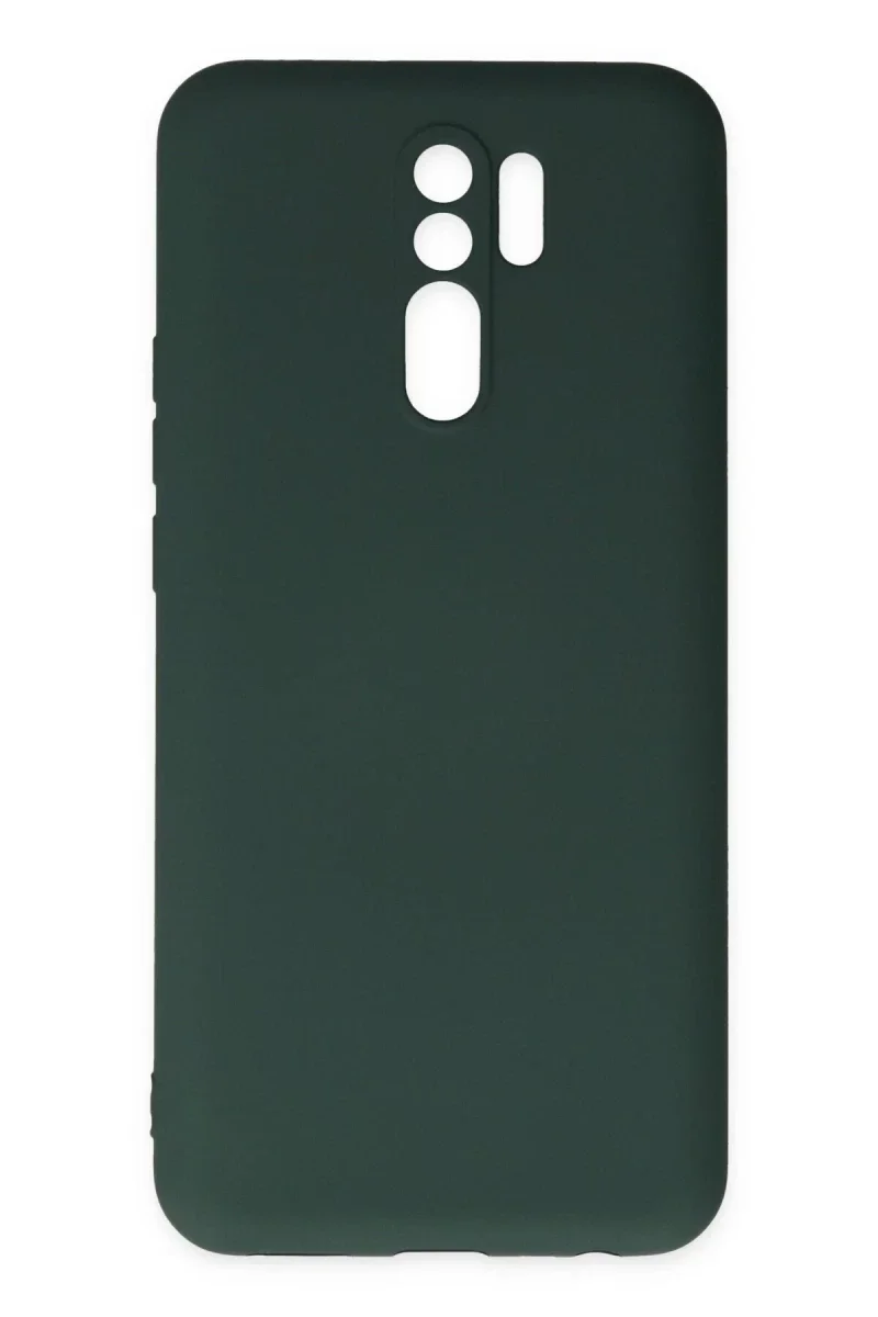Xiaomi Redmi 9 Kılıf Nano içi Kadife Silikon - Koyu Yeşil Fiyatı, Yorumları ve Özellikleri