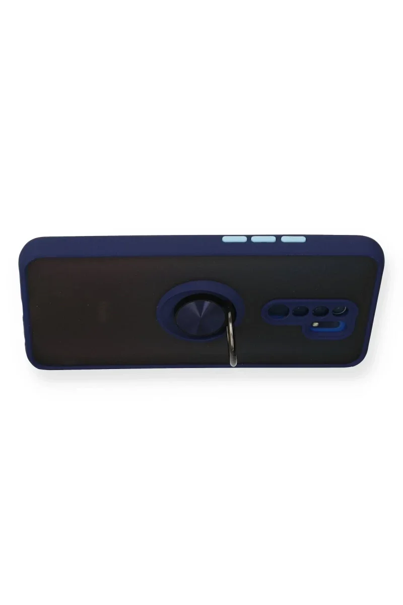 Xiaomi Redmi 9 Kılıf Montreal Yüzüklü Silikon Kapak - Lacivert Fiyatı, Yorumları ve Özellikleri