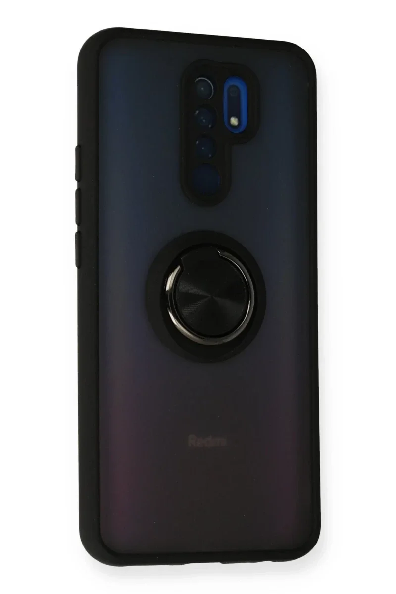 Xiaomi Redmi 9 Kılıf Montreal Yüzüklü Silikon Kapak - Siyah Fiyatı, Yorumları ve Özellikleri